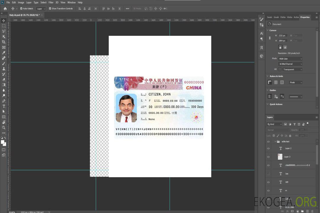 Visa Chine 2019 présente version 2 template Visa Chine 2019 présente version 2 template